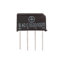 Diotec B250C1500/1000 Silicon Bridge Rectifier 1.4/1.6A 500V