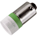 Signal Construct MWCB22789 Multi-Look BA9s Green LED Indicator 230VAC