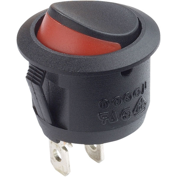 SCI R13 112A2 B B R Rocker Switch SPST On Off 250 V AC 6 A Rapid