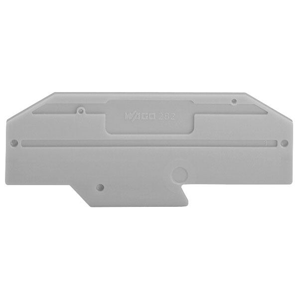  282-334 End Plate for DIN Rail Mounting Automotive Fuse Clip