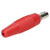 SKS Hirschmann 930046101 4mm VON 20 Banana Plug 16A Red