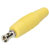 SKS Hirschmann 930047103 4mm VON 30 Banana Plug 30A Yellow