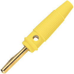 BKL 072151/G-P Banana Plugs 4mm 60V 16A Yellow