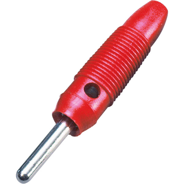  072149-P Banana Plug 4mm 60V 16A Red