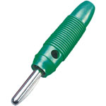 BKL 072152-P Banana Plug 4mm 60V 16A Green