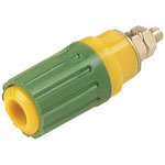 SKS Hirschmann 930 757-188 4mm Pin Terminals Screw Connector 35A Yellow-green