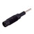 SKS Hirschmann 973 600-100 2mm Plug to 4mm Socket MZS 2 6A Black