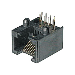 Assmann WSW A-20042/LP 8 Pin RJ45 Socket Black