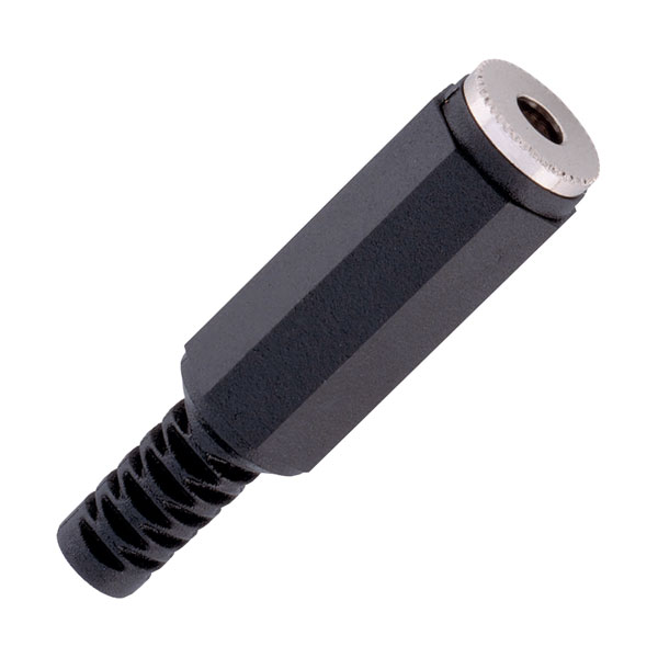BKL 72207 3.5mm Mono Audio Jack Cable Mounting Line Socket Black BKL 72207 3.5mm Mono Audio Jack Cable Mounting Line Socket Black