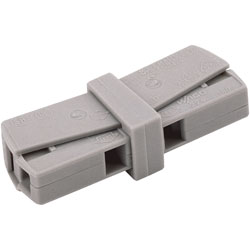 WAGO 224-201 2-Pin Lab Connector Terminal 0.5-2.5mm² 16A Grey