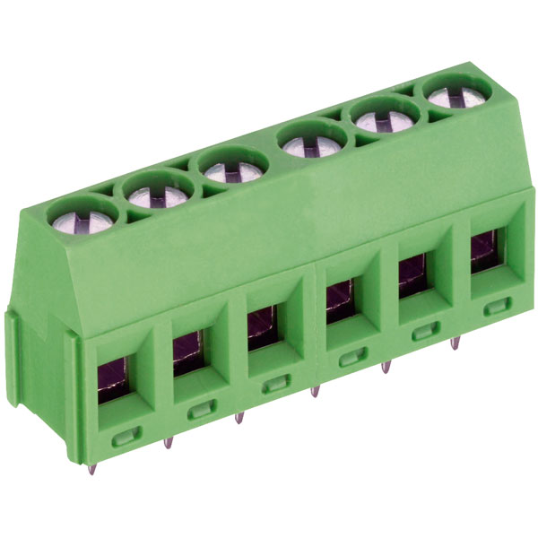 PTR 50350080001E 8-Way PCB Screw Terminal Block 5.08mm 24A | Rapid Online