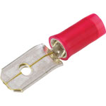 TE Connectivity 140896-2 Insulated Tab Terminal Red 0.5 - 1.0mm²