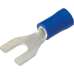 TE Connectivity 34165-0 M3.5 Insulated Spade Terminal Blue 1.0 - 2.6mm²