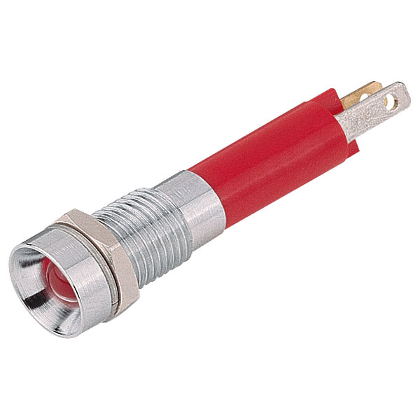  SMZD08024 24V Recessed Red LED Indicator