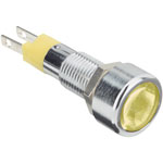 Signal Construct SMLD 08112 IP67 12V Yellow LED Indicator