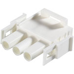 TE Connectivity 1-480704 Universal MATE-N-LOK Natural 6P Plug Connector Housing