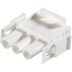 TE Connectivity 350715 1 Universal MATE N LOK White 6P Plug Connector Housing