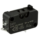 Cherry D453-B8AA Microswitch SPDT 16A Std. Force, Button, Solder