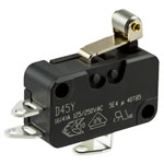 ZF D453-S1RA D453-S1LD Microswitch SPDT 16A Std. Force Short Roller Solder