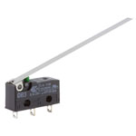 ZF DB3C-A1LD Microswitch SPDT 0.1A 250V AC, Long Lever, Solder