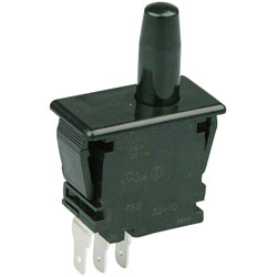 Cherry F68-27A Panelswitch Q.C. Basic Momentary Black