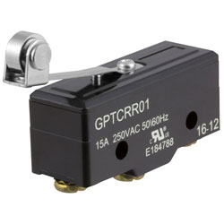 ZF GPTCRR01 Microswitch SPDT 15A 250V AC Leaf Roller Screw