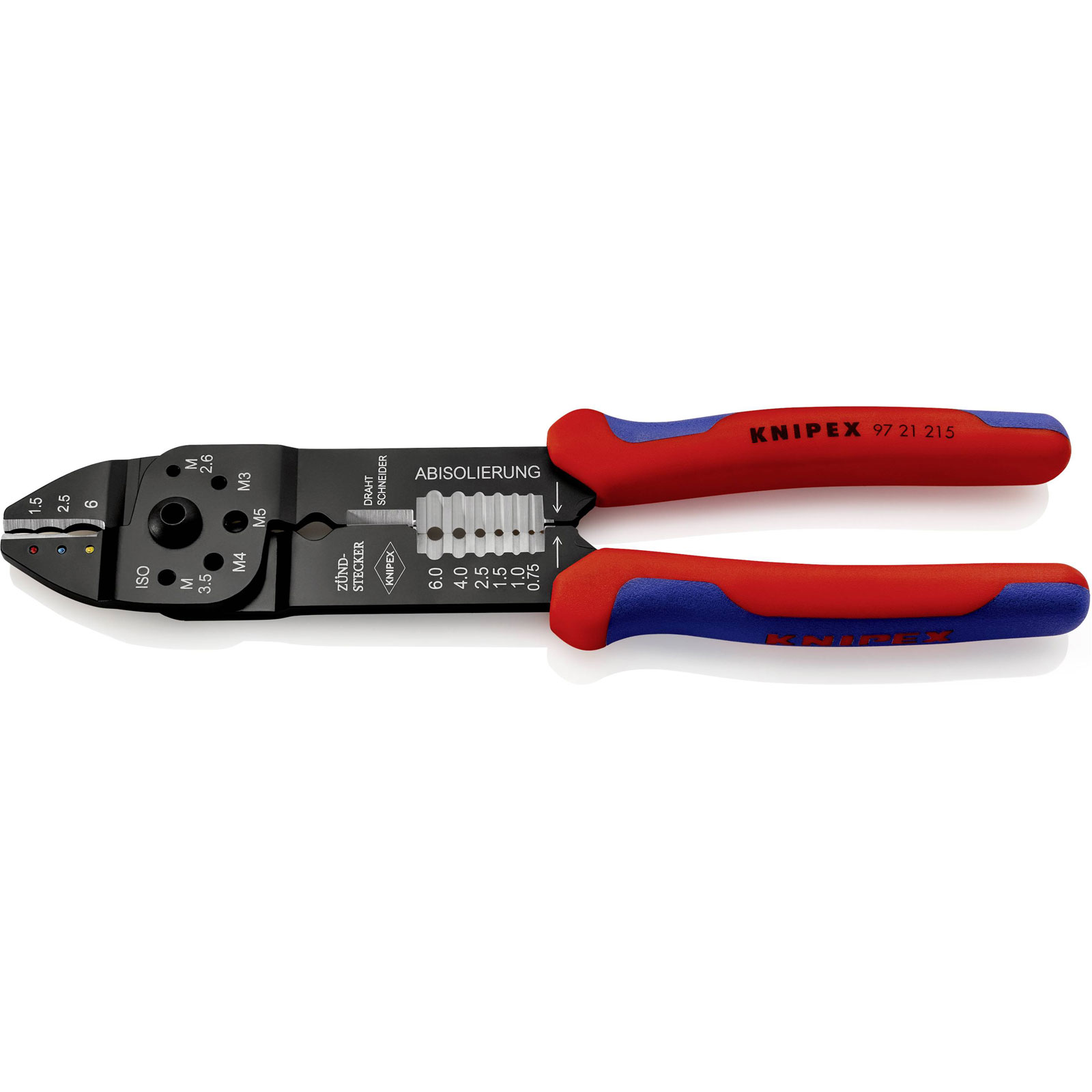 Knipex 97 21 215 Crimping Pliers 250mm | Rapid Electronics