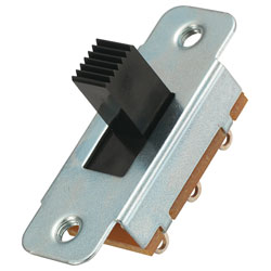 Zip Switch MS-334 Slide Switch 6 Pin 3-Position DP3T On-Off-On