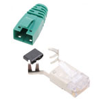 BEL Stewart Connectors SS-39200-012-K-GR 8P8C Pin RJ45 Plug Cable Mount Green