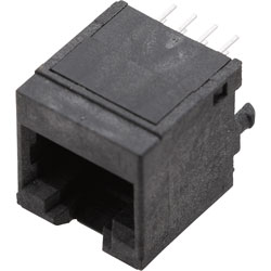 BEL Stewart SS65100-009F Connectors 8P8C RJ48 Socket Cable Mount Black