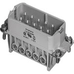 Amphenol C146 10A010 002 4 mate® A Male Insert 10+E Pin Size A10 Screw Lock
