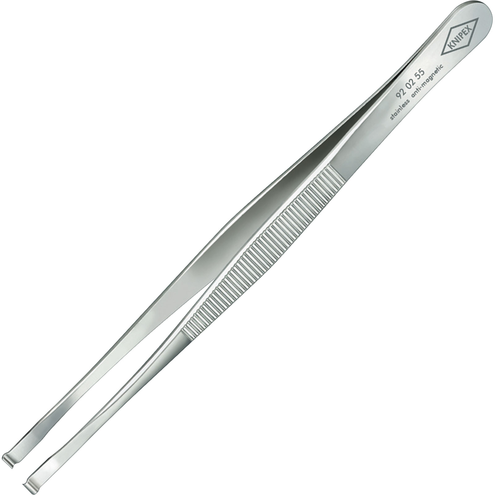 Knipex 92 02 55 SMD Precison Tweezers Gripping Jaws 115mm Rapid Online