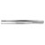 Knipex 92 64 43 Precision Tweezers Blunt Shape Nickel Plated 120mm