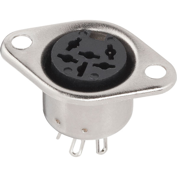 BKL Electronic DIN Socket, 6 Pin