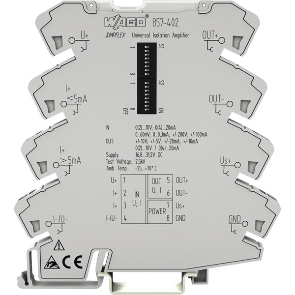  857-402 JUMPFLEX® Transducer Universal Isolation Amplifier
