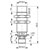 Contrinex DW-AS-613-M18-002 Inductive Sensor, 220 220 233