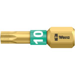 Wera 05066100001 BiTorsion Diamond Hard Bit For Torx Screws TX10 x 25mm