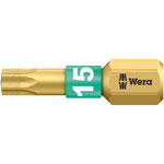 Wera 05066102001 BiTorsion Diamond Hard Bit For Torx Screws TX15 x 25mm