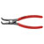 Knipex 49 21 A21 Precision Circlip Pliers Bent 19-60mm