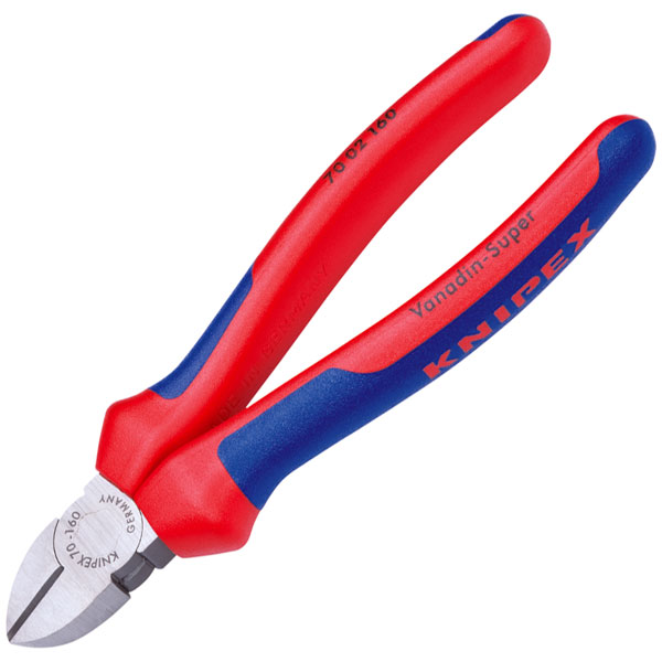 Knipex 70 02 125 Diagonal Cutters Multi Component Grips 125mm