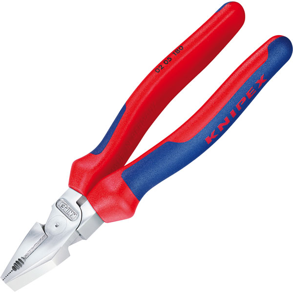 Knipex 02 05 180 High Leverage Combination Pliers Multi Component ...