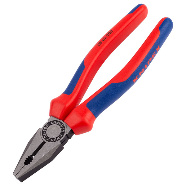 Knipex 03 02 200 Combination Pliers Component Grips 200mm | Rapid