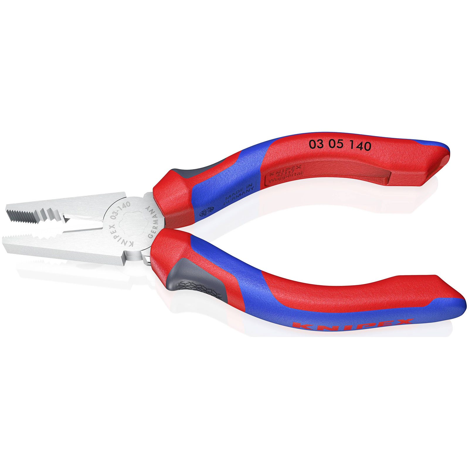 Knipex 03 05 140 Combination Pliers Multi Component Grips 140mm