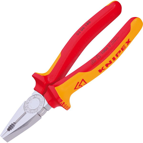 Click to view product details and reviews for Knipex 03 06 160 Combination Pliers Vde 160mm.