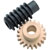 Brass Gear and Steel Worm Drive Set 1:60 (3mm bores)