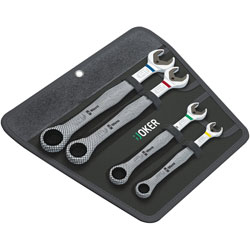 Wera 05073290001 Joker Combination Ratchet Spanner Set 10-19mm - 4pc