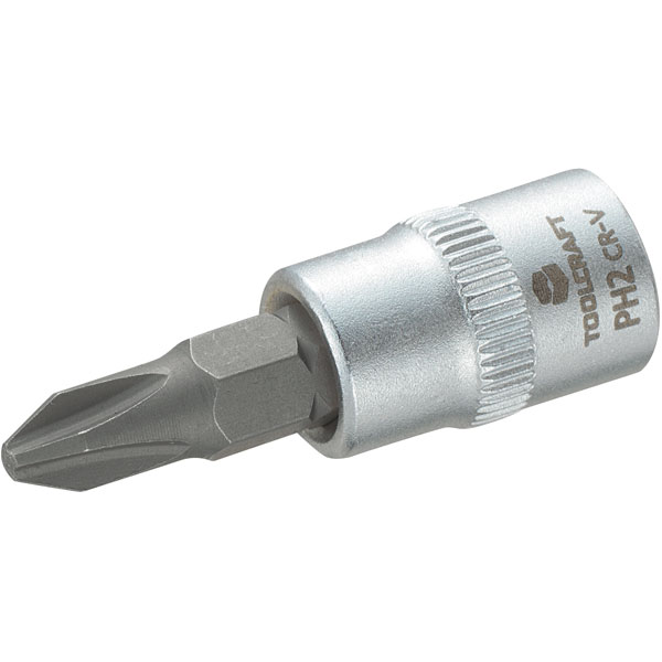 Toolcraft 1 4 Drive Socket With Phillips Bit Ph2