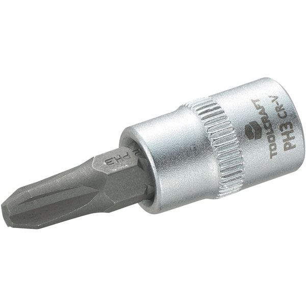 Toolcraft 1 4 Drive Socket With Phillips Bit Ph3
