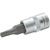 Toolcraft 1/4 Drive Socket With T-Profile Bit T20