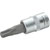 Toolcraft 1/4 Drive Socket With T-Profile Bit T30